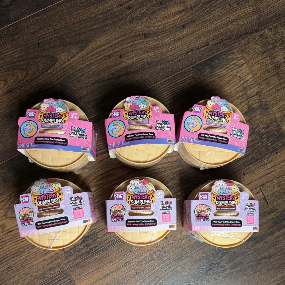 RMS Crazy Fun The Original Mystery Dumpling Purple Holo/Cherry Blossom 6 pk